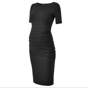 Isabella Oliver Ruched T-Shirt Maternity Dress